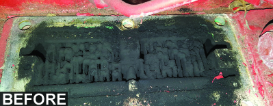 EGR Circuit Before Cleaning