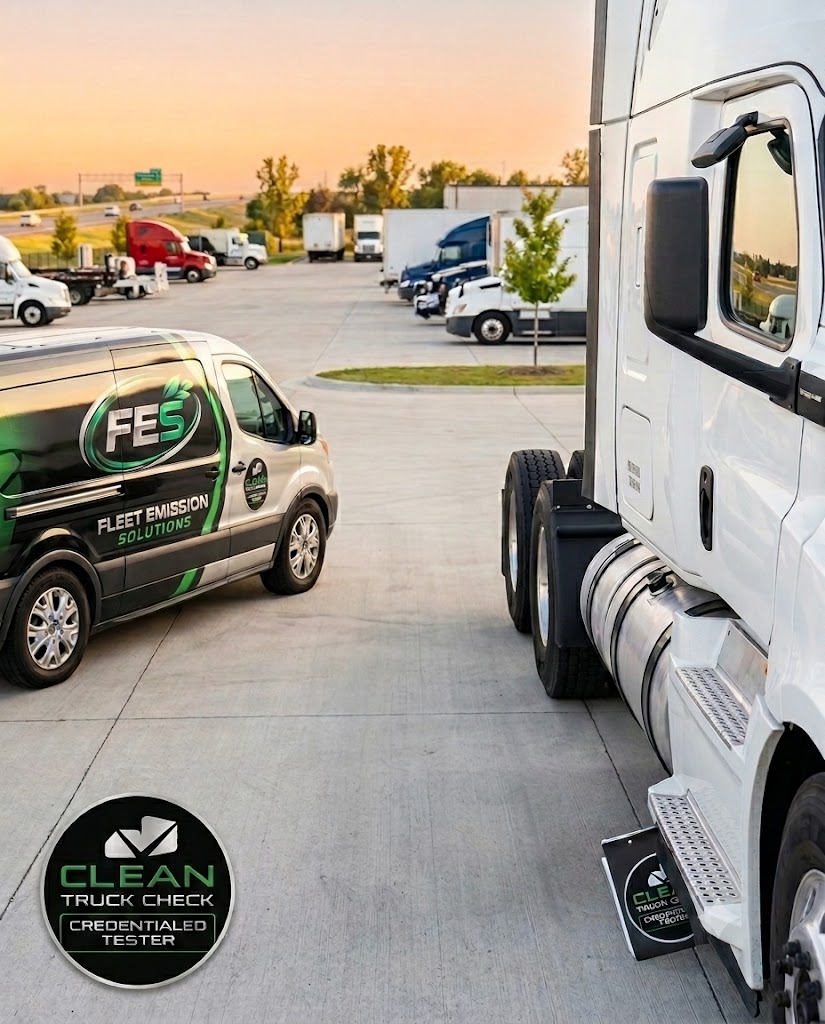 FES Mobile Service Van and Semi Truck