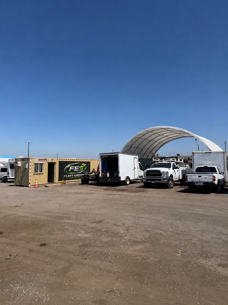 Fleet Emissions Solutions mobile service unit in San Diego